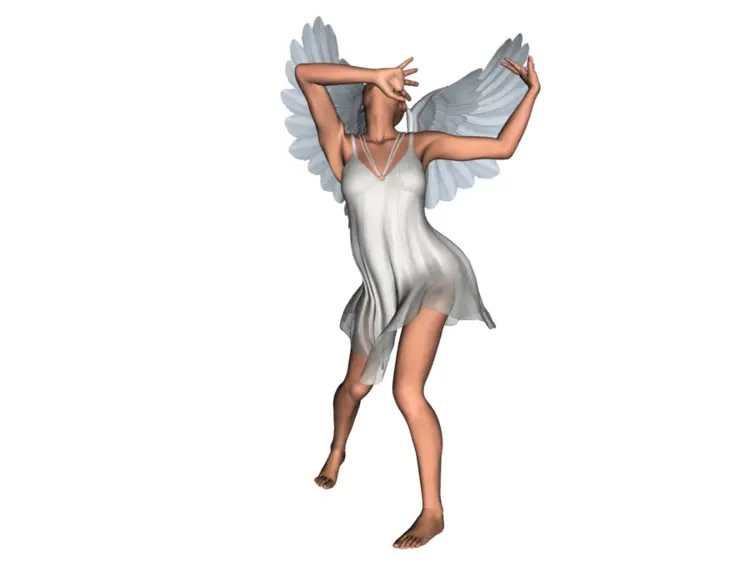 Graceful Dancing Angel