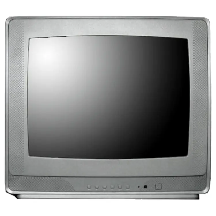 Classic Gray CRT TV