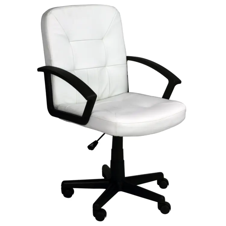 Ergonomic White Office Chair