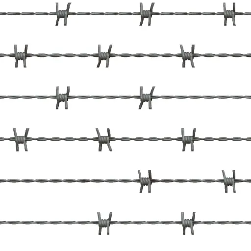 Gray Barbed Wire Lines