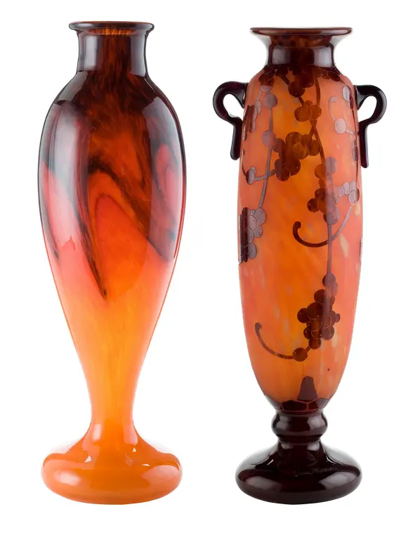 Elegant Art Glass Vases for Decoration