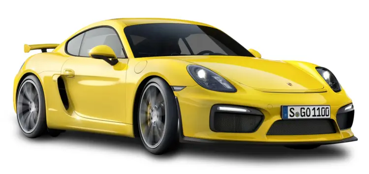 Yellow Sports Car with Sleek Design