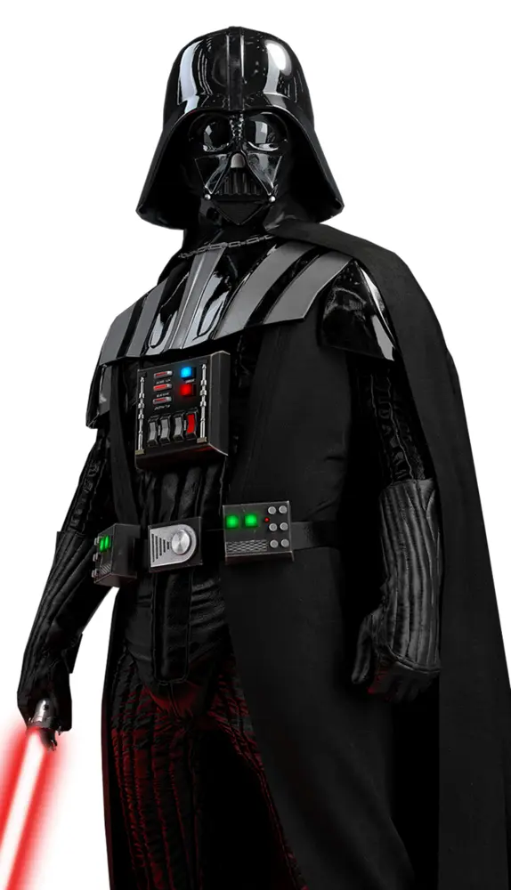 Darth Vader Holding Red Lightsaber