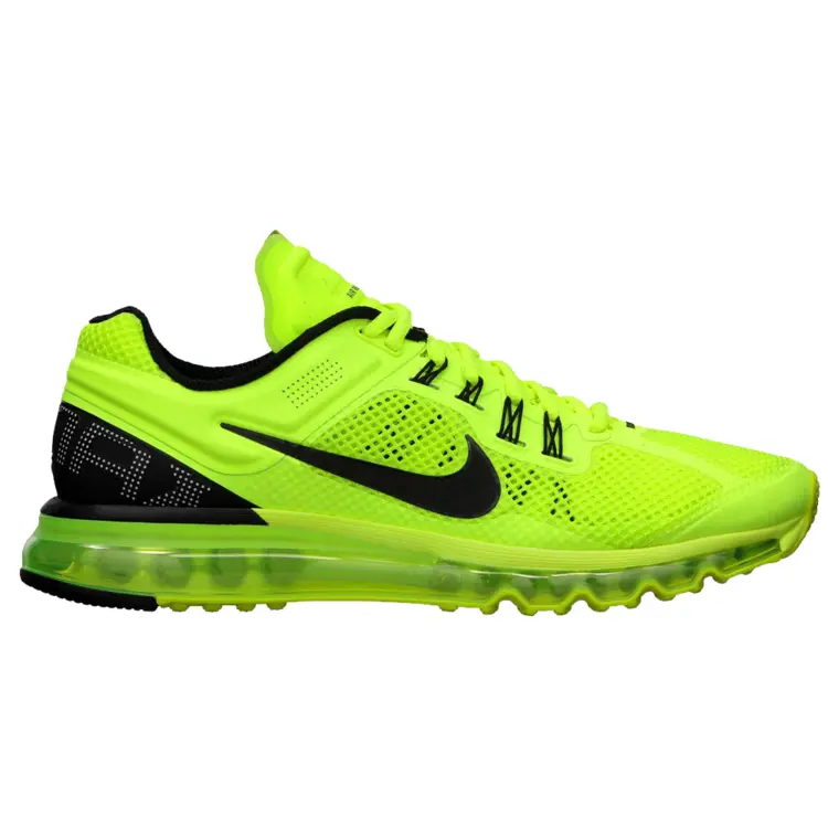 Bright Yellow Running Shoe