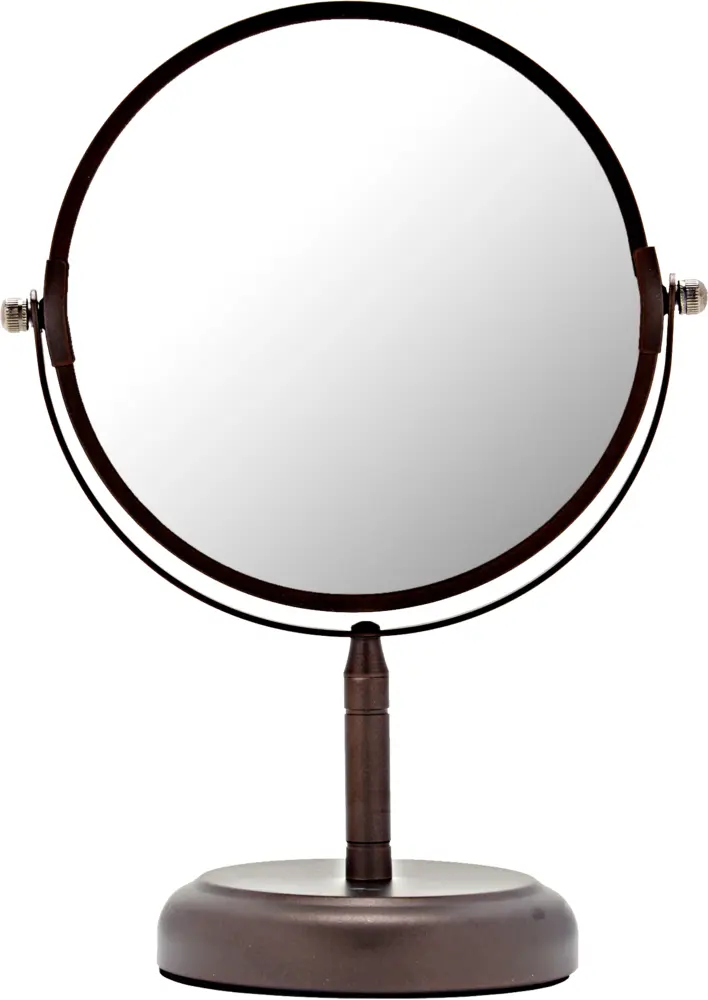 Round Mirror with Stand