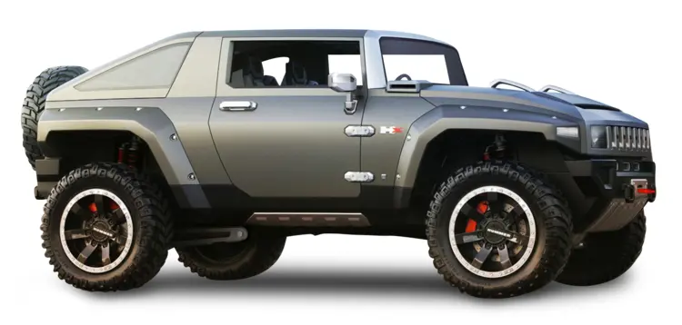 Rugged Gray Off-Road Vehicle
