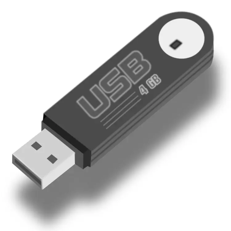 4GB USB Flash Drive for Data Storage