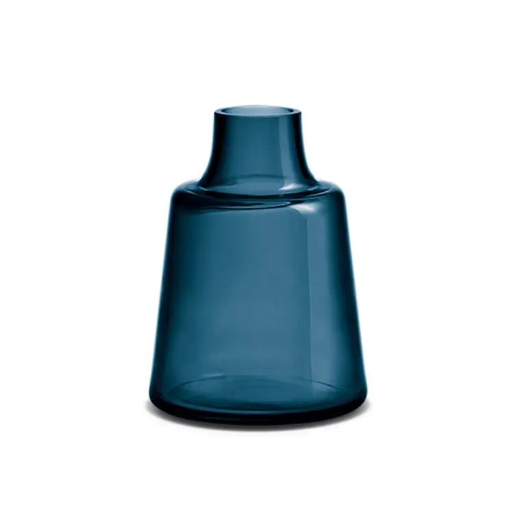Modern Blue Glass Vase