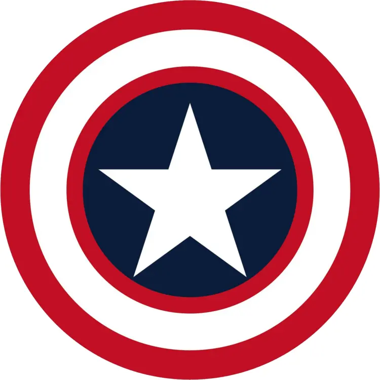 Iconic Superhero Shield