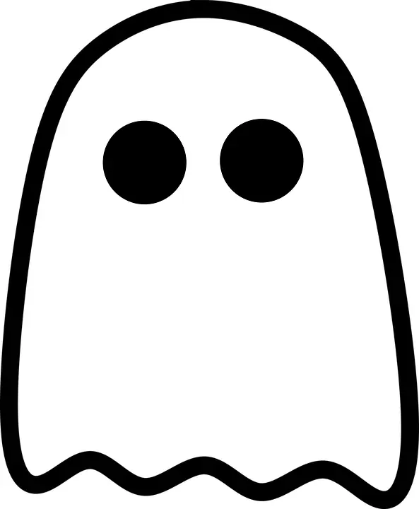 Simple Ghost Illustration for Halloween