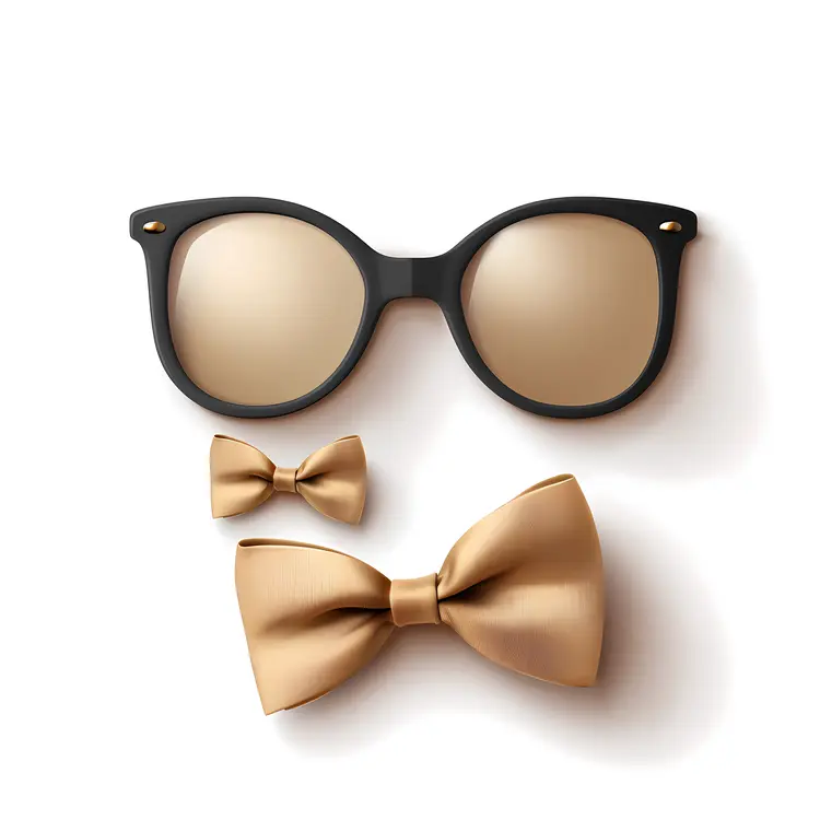 Stylish Sunglasses and Bow Ties