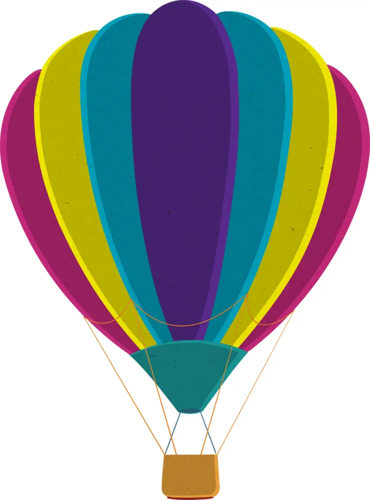 Colorful Hot Air Balloon