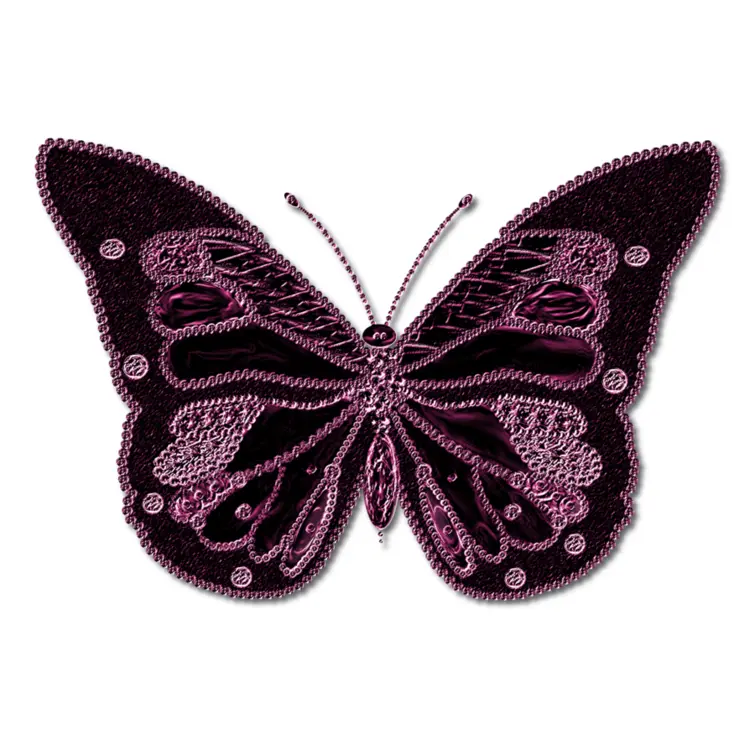 Elegant Purple Butterfly