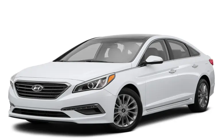 White Sedan Car