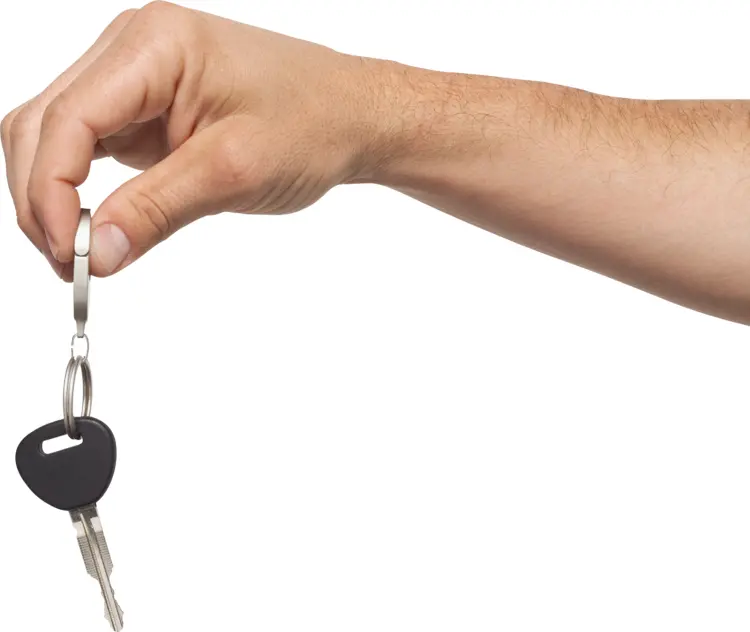 Hand Holding Keys for Security and Access