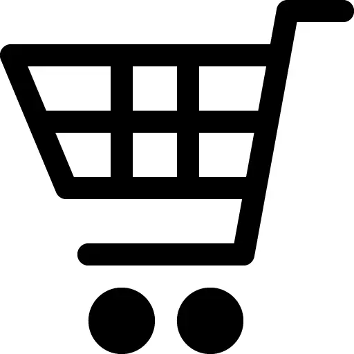 Black Shopping Cart Icon