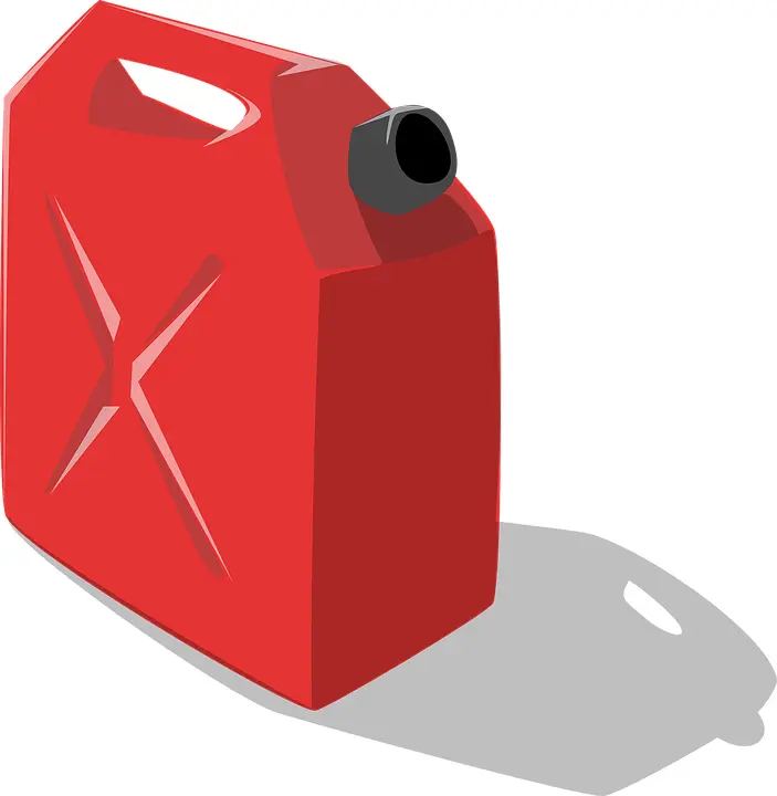 Red Gas Can Illustration