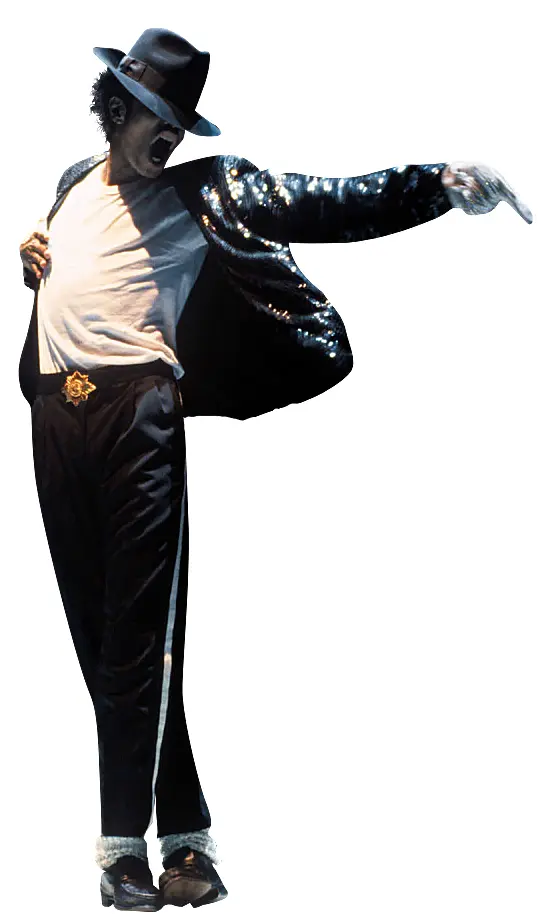 Performer in Black Hat and White Shirt