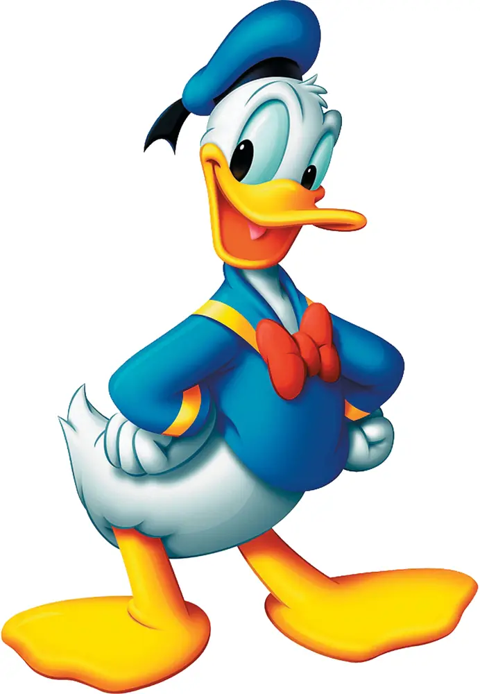 Cool Duck in Blue Outfit