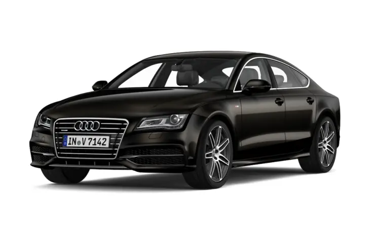 Black Audi Sedan Car