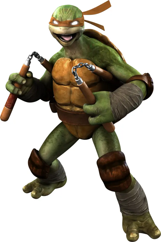 Ninja Turtle Ready for Action