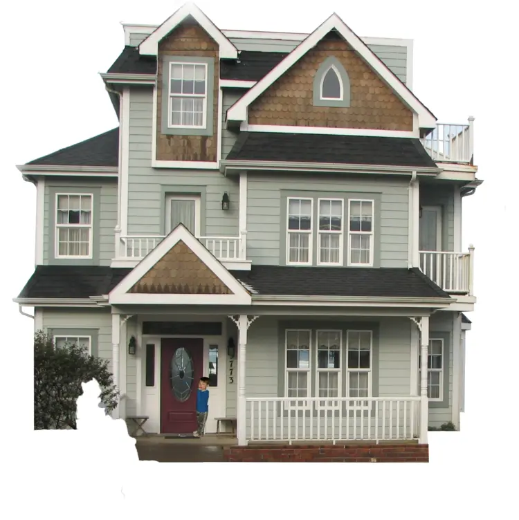 Victorian Style House with Porch