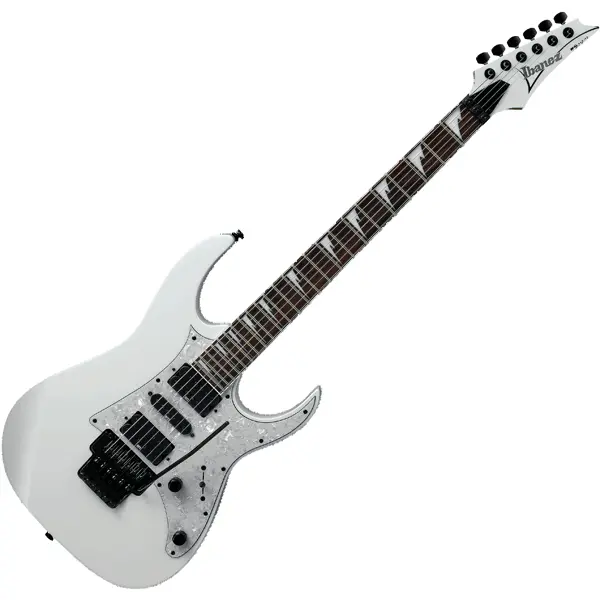 White Electric Guitar for Rock Music