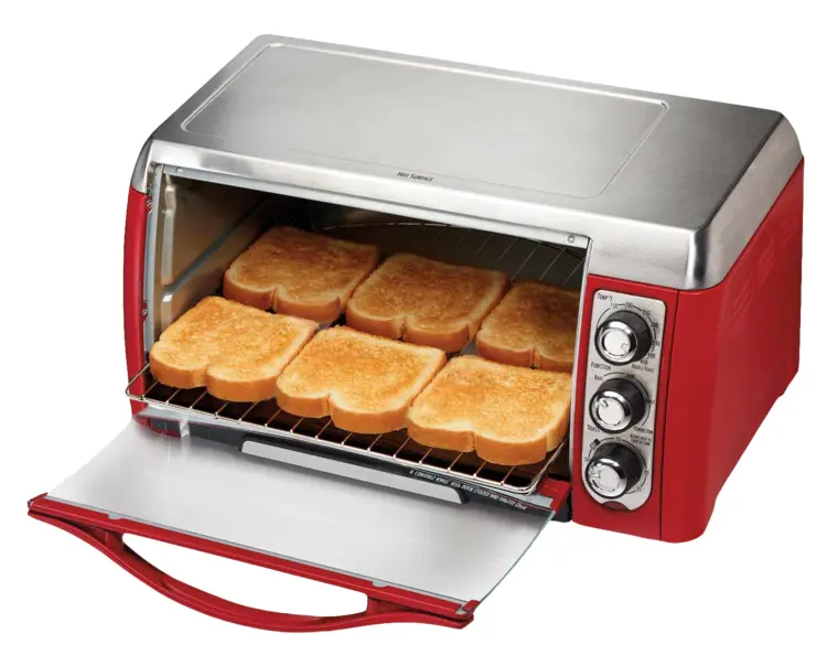Red Toaster Oven for Perfect Toast