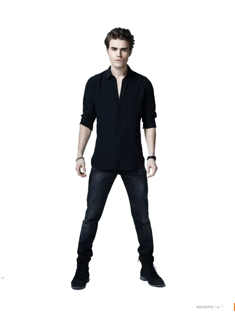 Man in Black Casual Outfit