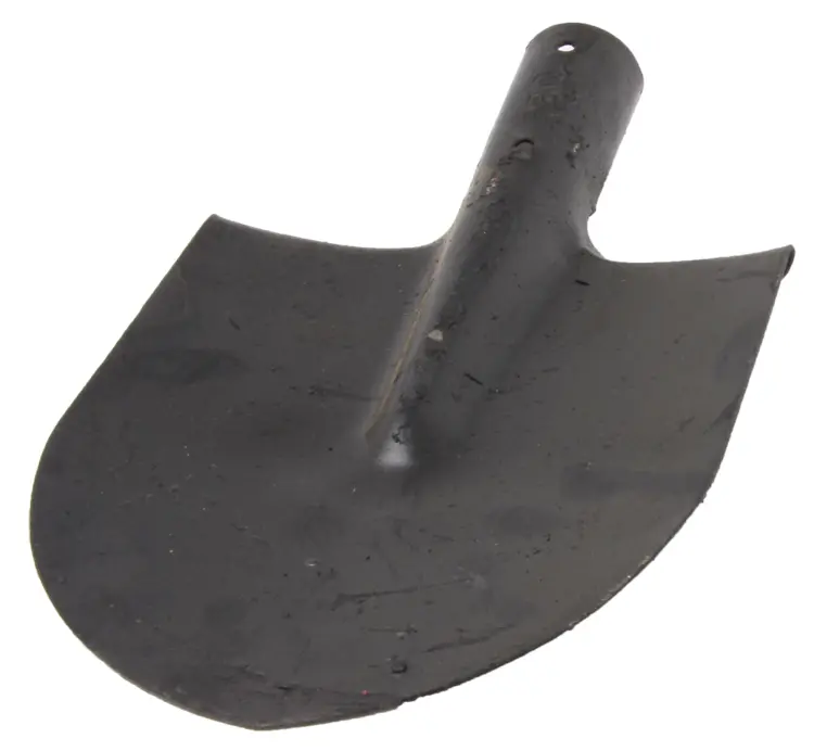 Black Shovel Head for Gardening and Digging