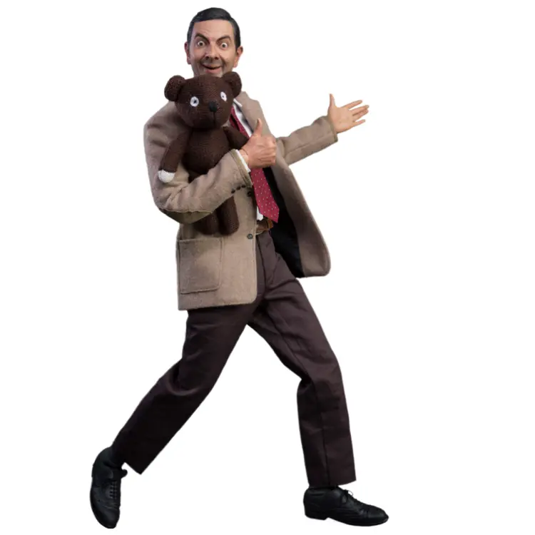 Man with Teddy Bear in Suit