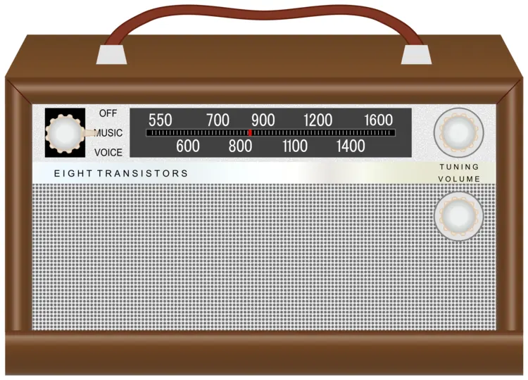 Transistor Radio for Vintage Music