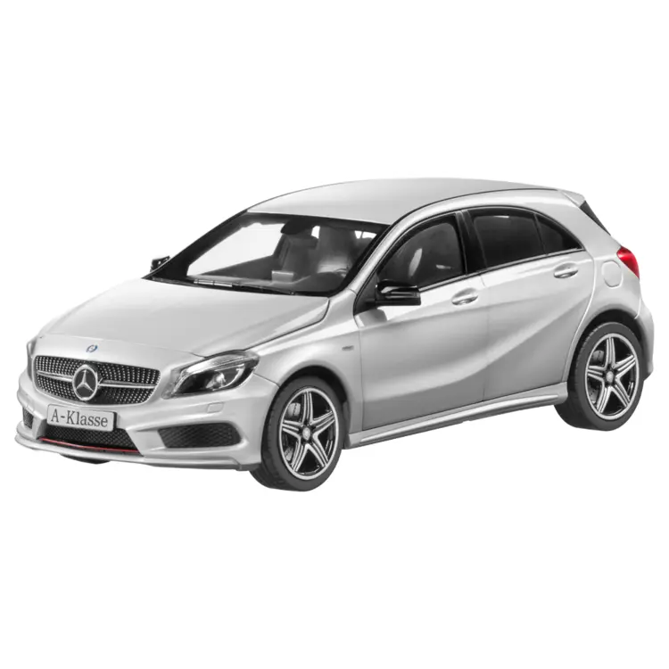Silver Hatchback Compact Car