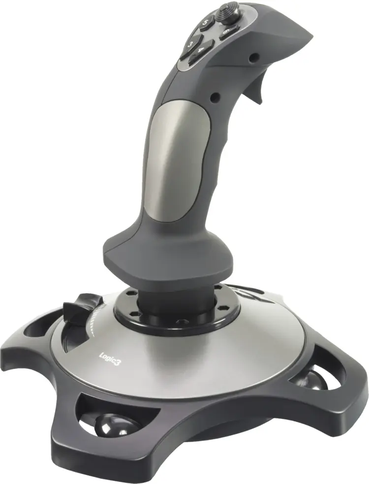 Black and Silver Joystick