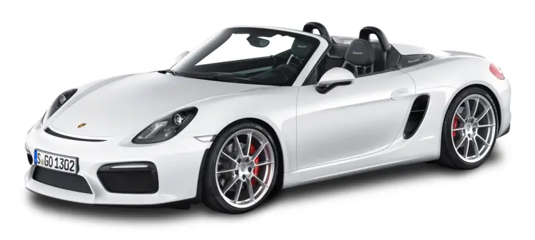 White Convertible Car for Summer Drives