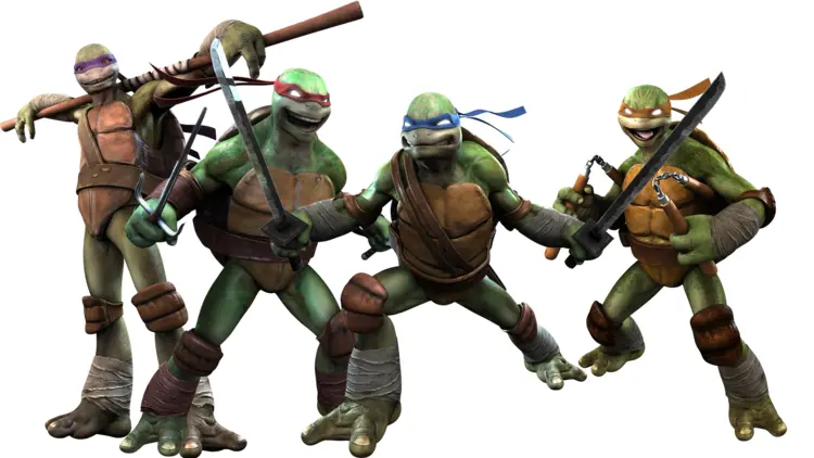 Ninja Turtles Ready for Action