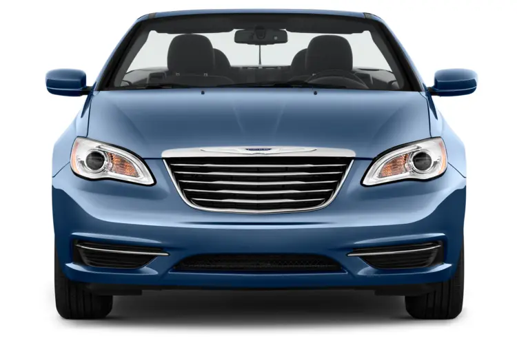 Blue Chrysler 200 Convertible