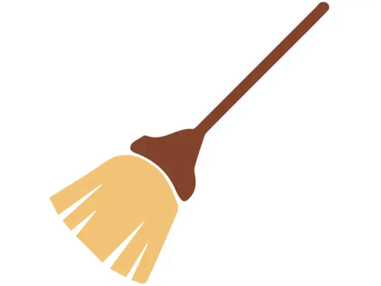 Simple Cartoon Broom