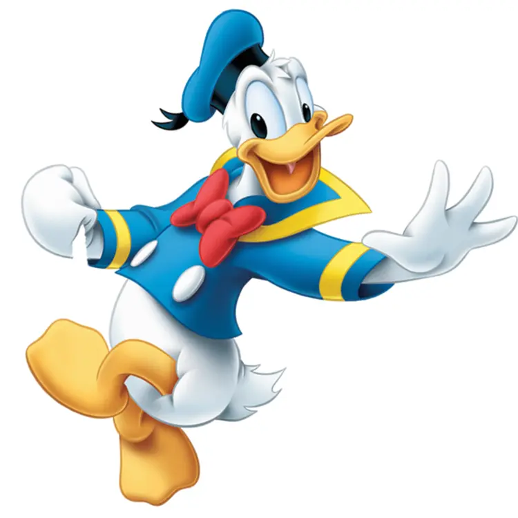 Cool Duck in Blue Outfit