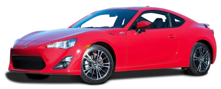 Red Scion FR-S Sports Car