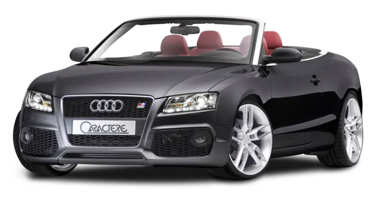 Black Audi S5 Convertible