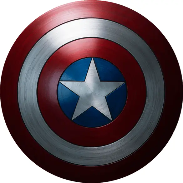 Captain America's Shield in Dark