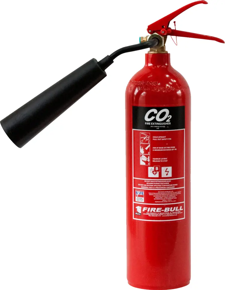 Red Fire Extinguisher for Safety