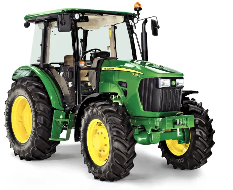 Modern Green Tractor for Agriculture