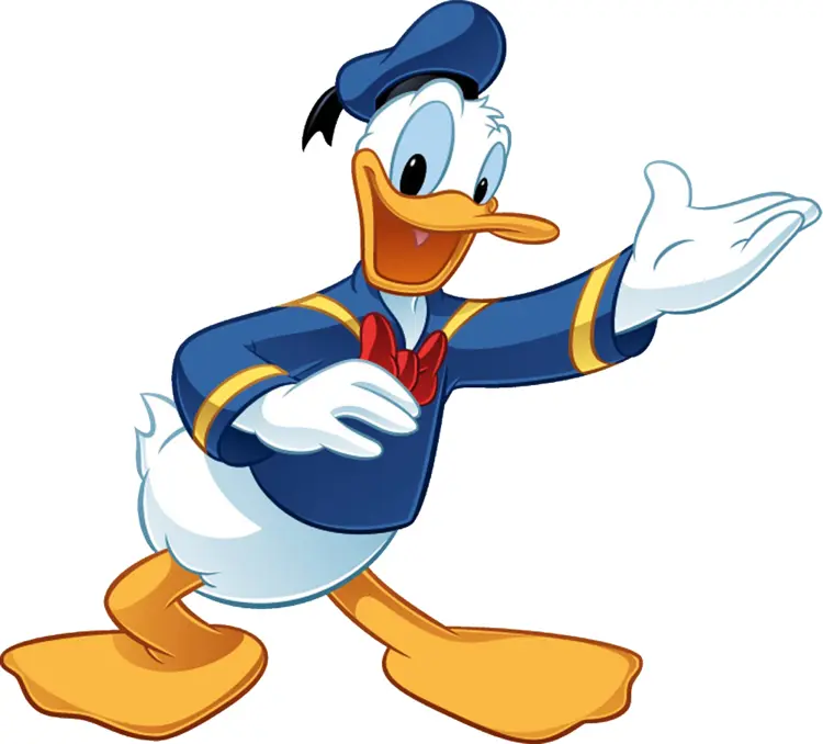 Donald Duck in Blue Sailor Suit