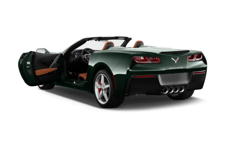 Green Corvette Convertible