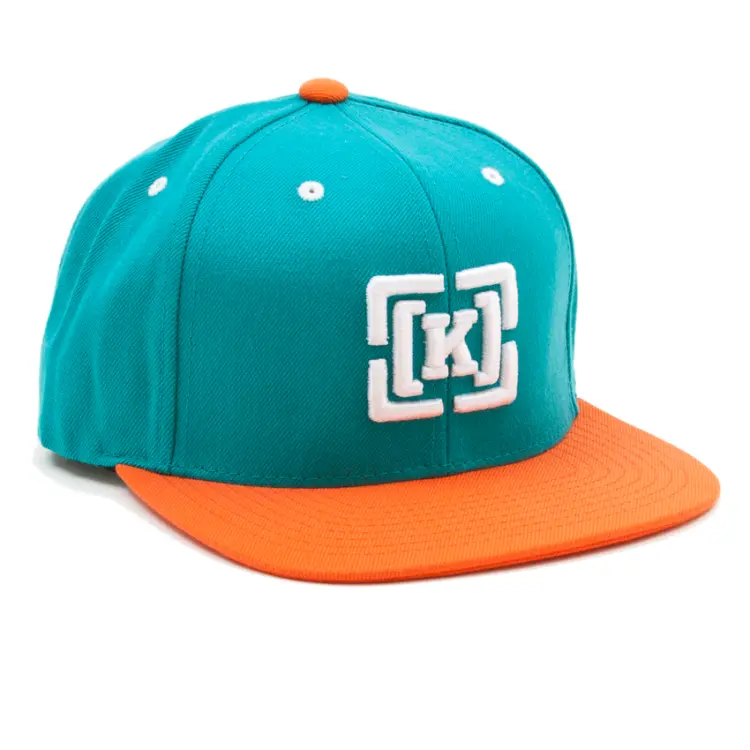 Trendy Blue and Orange Cap