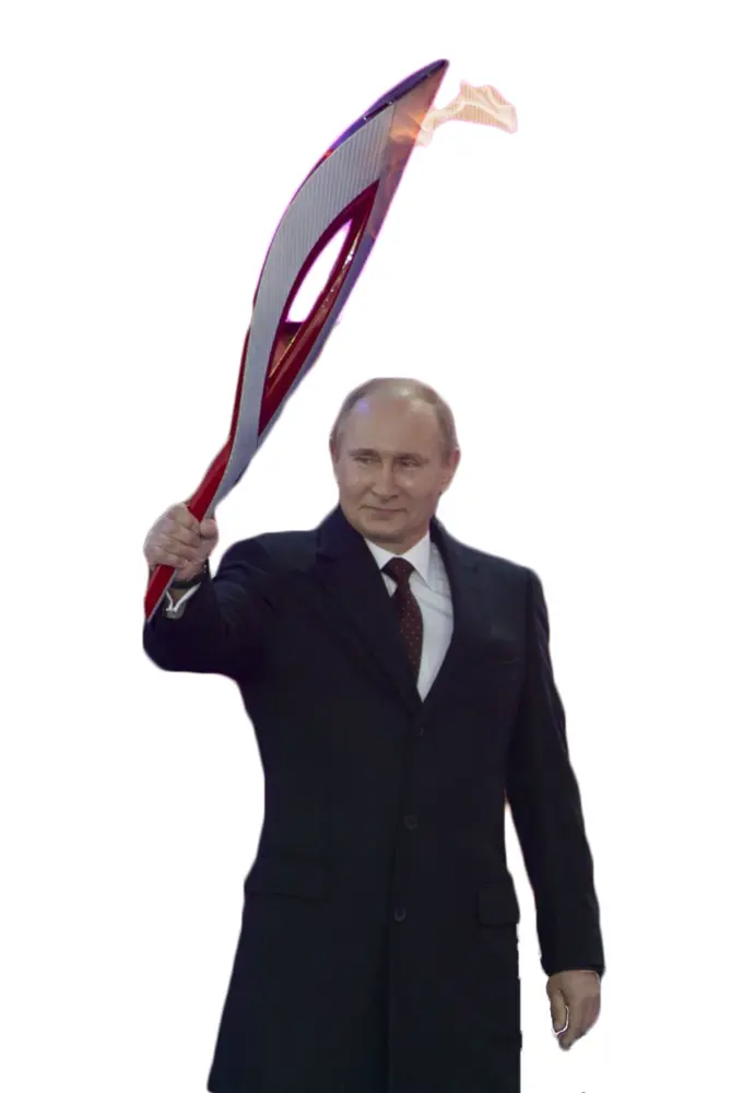 Man Holding Torch