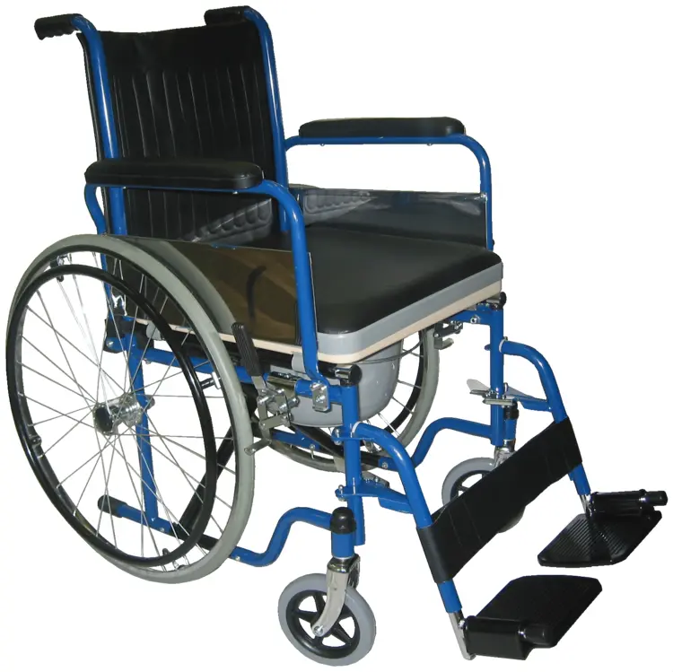 Blue Wheelchair for Mobility Assistance