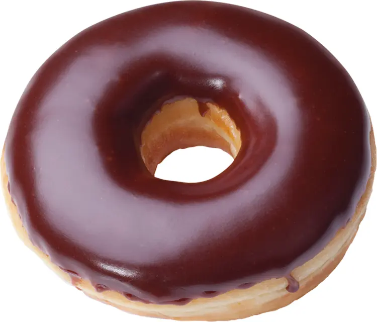 Chocolate Donut with Rich Glaze
